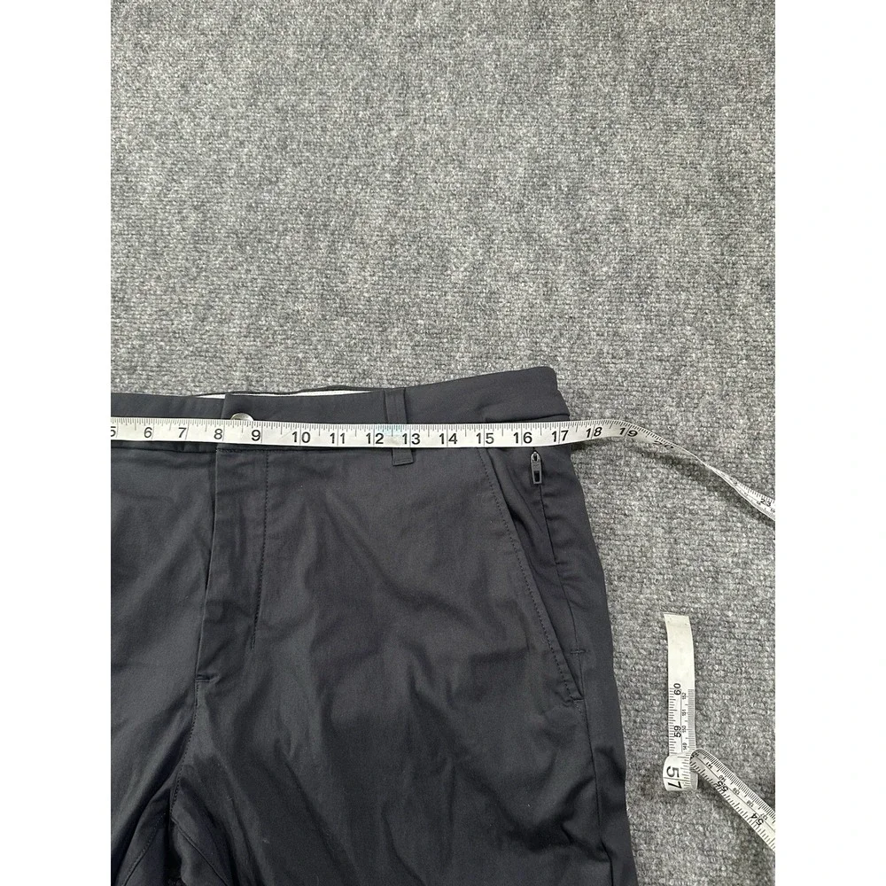 Bird Dogs Mens Black Unlined Golf Pants Size 34x32 Chino